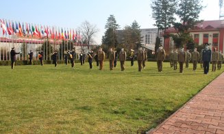 Militarii din Cluj au marcat Ziua NATO. Cu restricții de pandemie