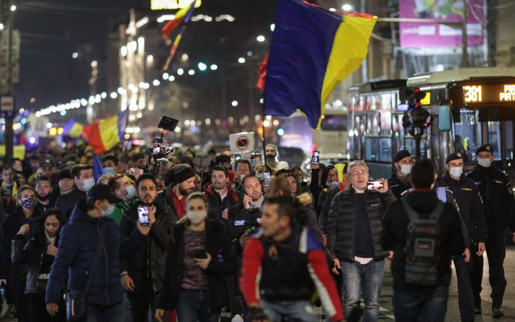Ce vor protestatarii: fără măști, școală față în față, demiterea guvernului, alegeri anticipate