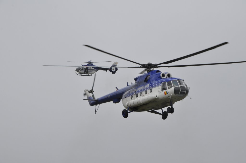 Unitatea Specială de Aviaţie Cluj-Napoca, peste 150 de ore de zbor în anul 2021