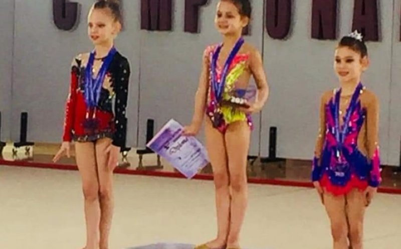 Junioră din Cluj, aur la Campionatele Nationale de Gimnastică Ritmică