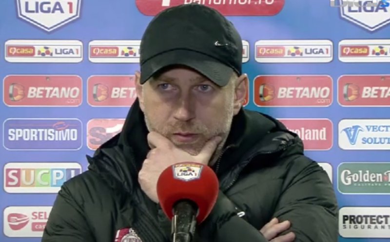 Edi Iordănescu: "Golul CFR-ului a fost anulat pe nedrept"