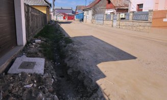 Încă o stradă din cartierul Industrial din Turda intră în modernizare