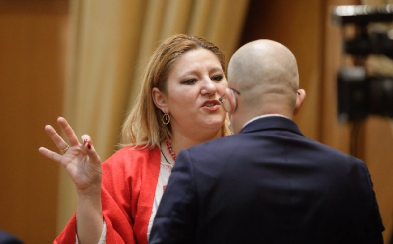 Scandal marca Diana Șoșoacă în Parlament. Anunță că își va lua permis port-armă și solicită pază non-stop