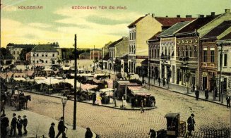Vechea piaţă Mihai Viteazul