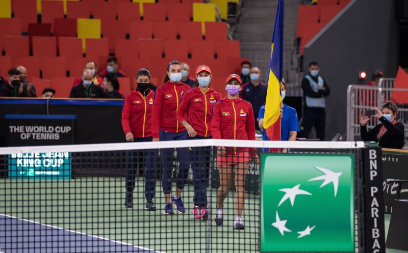 România a început cu stângul duelul cu Italia din Billie Jean King Cup