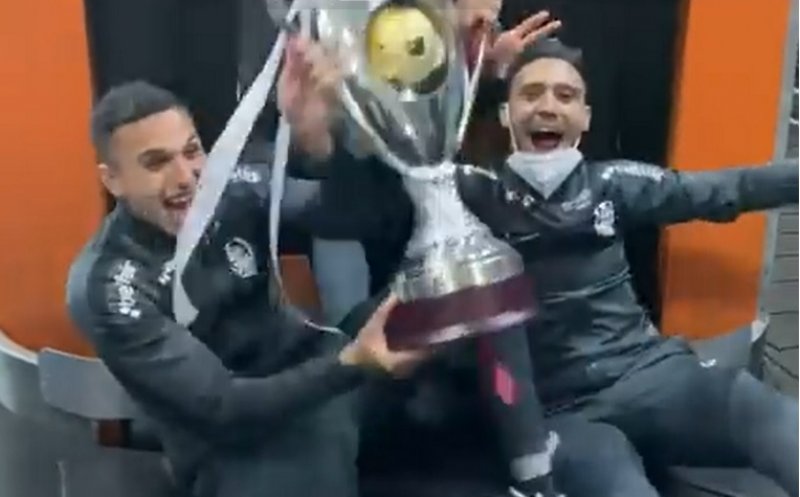 Jucătorii campioanei au sărbătorit inedit câștigarea Supercupei. Cum au fost surprinși Camora&Co.