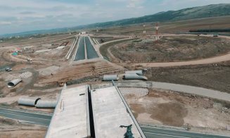 Stadiul lucrărilor pe Autostrada A10 Sebeş - Turda nodul rutier Teiuş