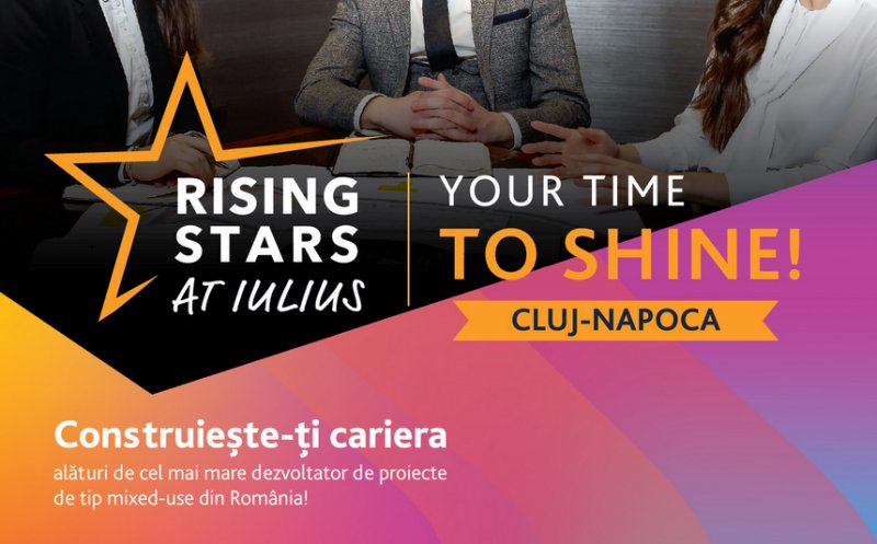 „Rising Stars at IULIUS” – Construiește-ți viitorul încă din timpul studiilor cu programul de internship plătit!