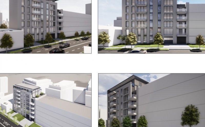 Încă un bloc de 5 etaje în Abator, aproape de Parcul Feroviarilor. Investitorul a ridicat şi Donath Park
