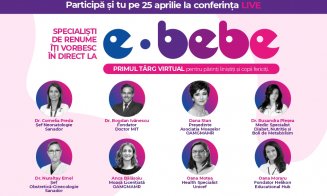 Românii sunt așteptați pe 23-25 aprilie la e-bebe.live, târgul online pentru copii fericiți și părinți liniștiți
