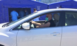 Cine este primul clujean vaccinat la centrul drive-thru