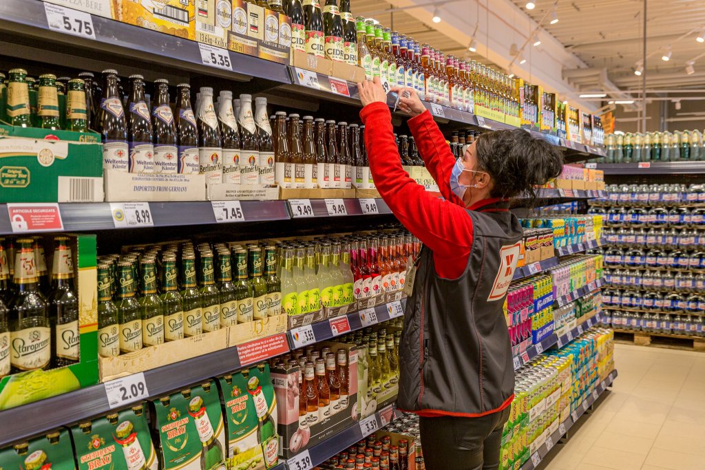 Topul granzilor din comerțul alimentar local: 1. Kaufland, 2. Lidl, 3. Carrefour