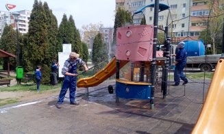 Cine a spus că Primăria Cluj-Napoca nu igienizează şi locurile de joacă?