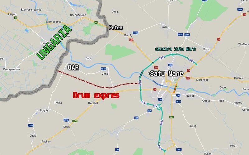 Clujenii vor putea să iasă pe autostradă în Ungaria pe la Satu Mare