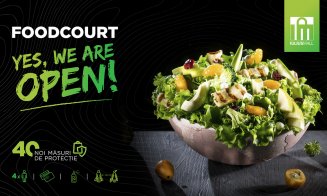 Restaurantele din foodcourt-ul Iulius Mall Cluj te așteptă cu delicii și în interior! Află programul special de Paște