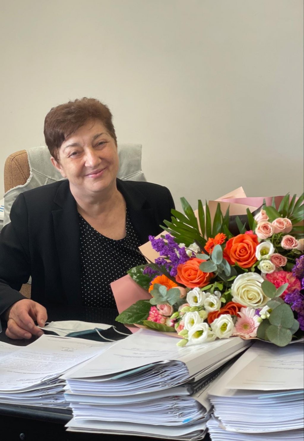 Secretarul primăriei Florești, pensionare după aproape 40 de ani în funcție