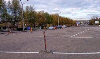 Pustiu la centrul de vaccinare drive-through de la Cluj-Napoca, cu două ore înainte de închidere
