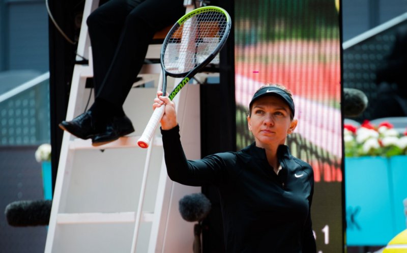 Simona Halep, calificare la pas în turul al doilea al turneului de la Madrid