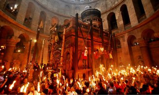 Lumina Sfântă de la Ierusalim. Cum se aprinde și când ajunge în România