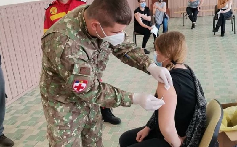A început maratonul de vaccinare la Spitalul Militar din Cluj-Napoca, fără programare,  24 din 24