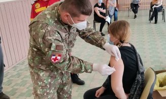 A început maratonul de vaccinare la Spitalul Militar din Cluj-Napoca, fără programare,  24 din 24