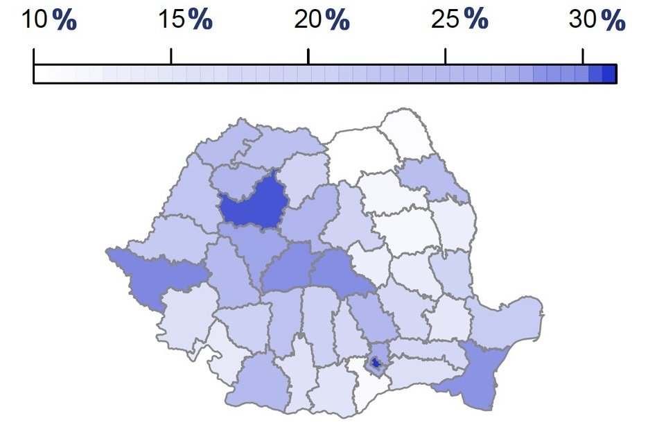 Judeţul Cluj, în TOPUL clasamentului vaccinărilor la nivel naţional