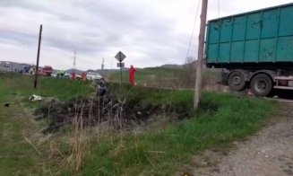Noi imagini de la accidentul mortal din Căpuș. Motociclistul nu a avut nicio șansă