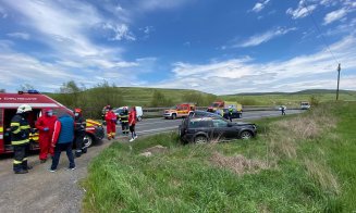 Încă un accident la Cluj. Trei mașini implicate