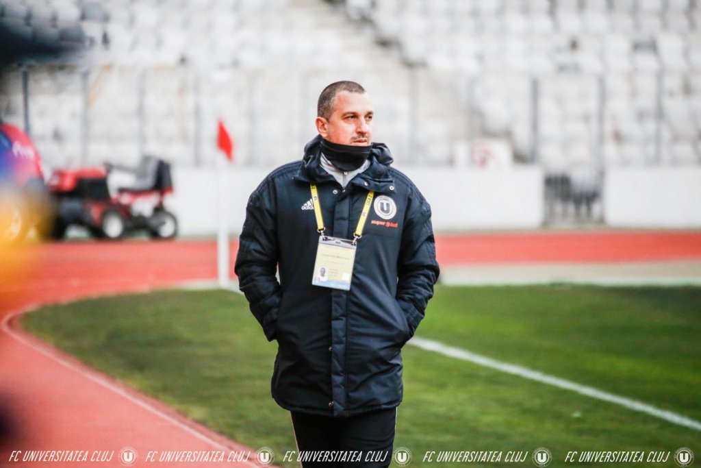 Ultimul meci pentru Costel Enache la “U” Cluj. “Nu m-a sunat nimeni din conducere”
