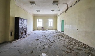 Bijuteria din ruină. Cum s-a degradat fosta clădire a Judecătoriei Turda