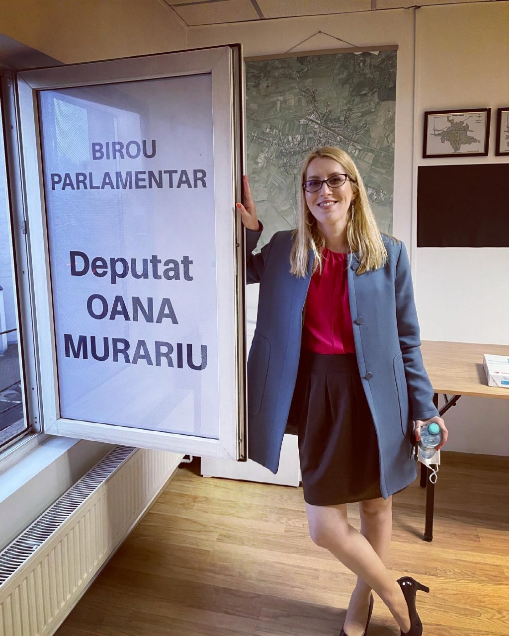 Deputatul Oana Murariu și-a deschis birou parlamentar la Huedin