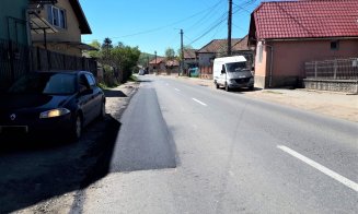 Se repară drumul județean 107M Luna de Sus - Săvădisla