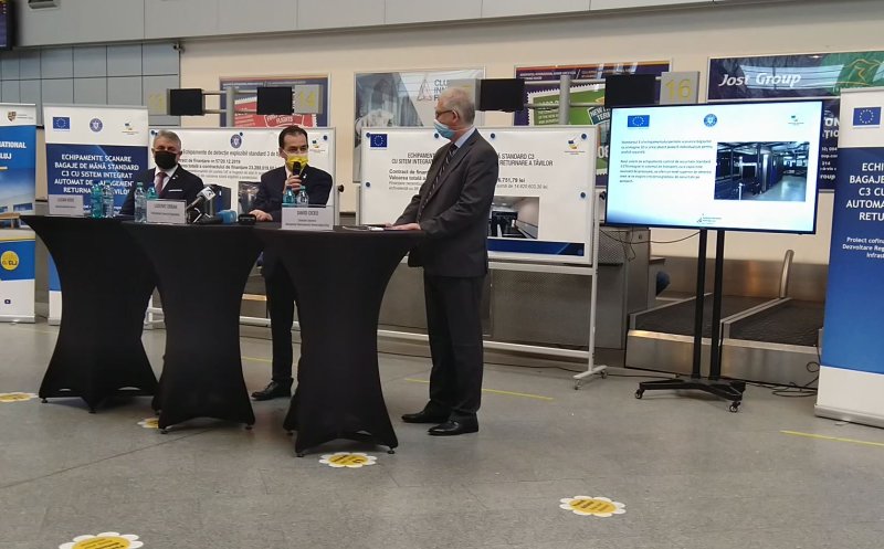 Orban, la prezentarea noilor echipamente de securitate ale aeroportului Cluj: "Este un model de dezvoltare”
