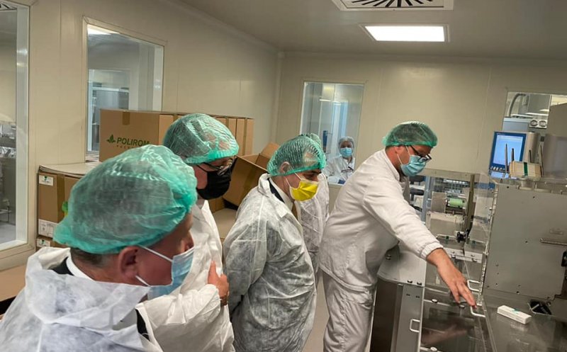 Fabrica Terapia din Cluj, vizitată de delegația PNL