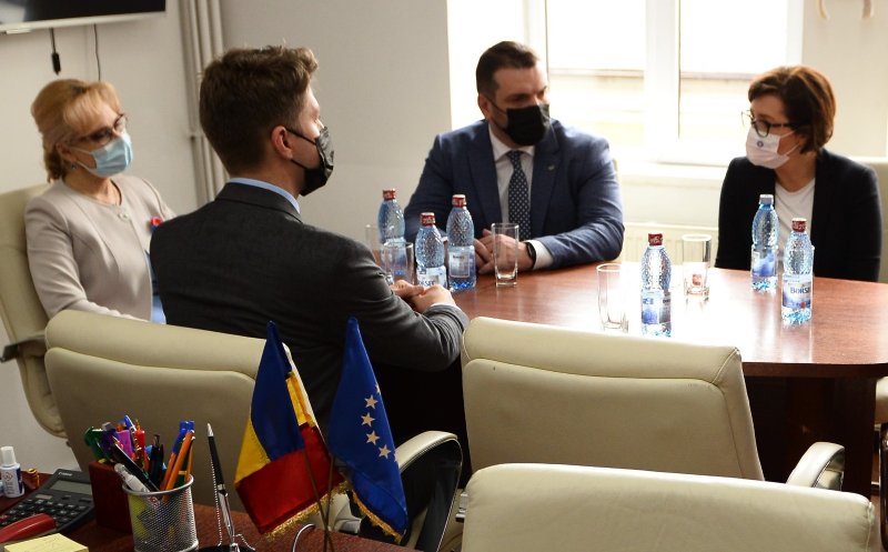 Șefa sănătății din România, în inspecție la Spitalul Județean din Cluj-Napoca