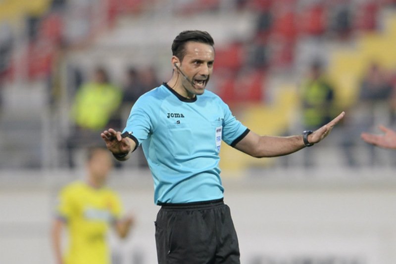 Arbitrul care poate decide campioana în meciul FC Botoșani - CFR Cluj