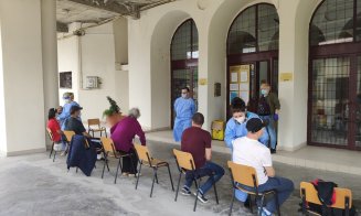 Zeci de oameni fără adăpost, vaccinați la Cluj