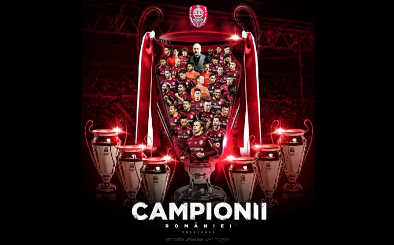 CFR Cluj domină fotbalul românesc! Echipa din Gruia, cea mai bună din România ultimilor 23 de ani