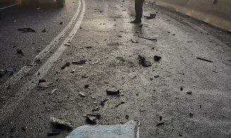 Accident rutier pe DN 1, pe raza localității Morlaca din Cluj. Un bărbat de 51 de ani a ajuns în spital
