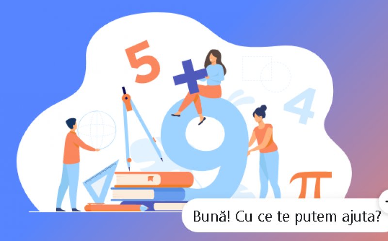 Patru studenţi din Cluj îi ajută pe elevii de a 8-a cu pregătirea la matematică pe platforma "100dezilepanalaexamen"