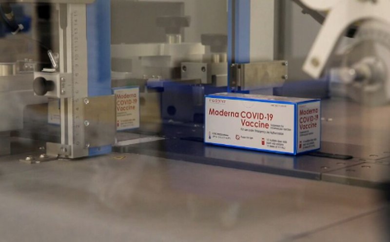 Sosesc la Cluj peste 40.000 de noi doze de vaccin Moderna
