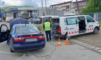 Razie pe drumurile Clujului. RAR vrea să scoată rablele din trafic