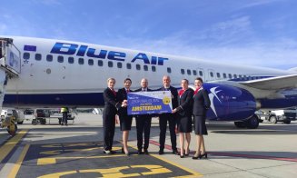 Zboruri în premieră spre Amsterdam de pe aeroportul din Cluj