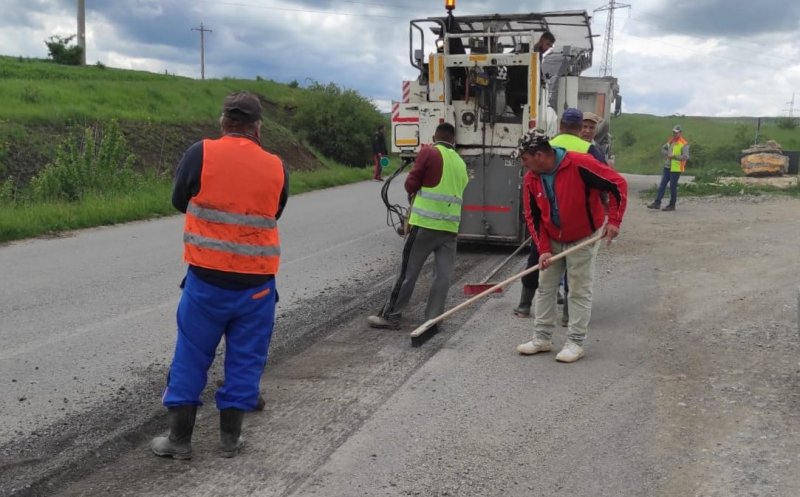 Un drum județean din Cluj intră în reparații