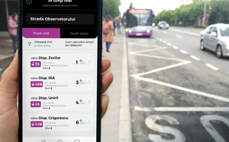 Tranzy, aplicația de mobil din Cluj care spune când ajunge autobuzul în stație