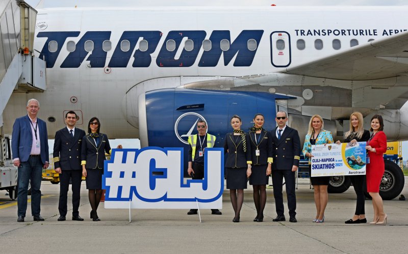Primul zbor Cluj - Skiathos! Programul zborurilor
