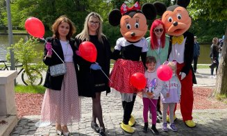 Tinerii social-democrați au împărțit baloane colorate micilor clujeni, de Ziua Copilului