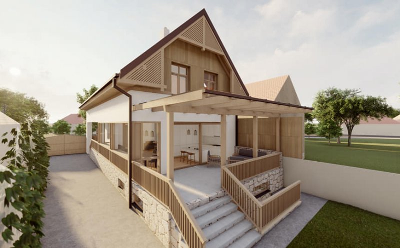 Se poate și arhitectură rurală de calitate. Un nou exemplu din Cluj