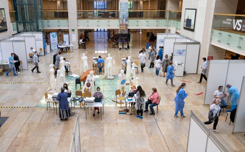 Peste 4.000 de doze de vaccin au fost administrate la Cluj în ultimele 24 de ore