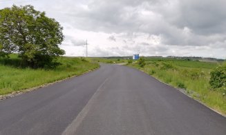 S-a asfaltat drumul județean 107L Turda – Petreștii de Jos